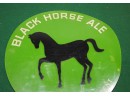 Vintage Plastic Black Horse Ale Beer Advertising Sign