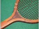 Old Narraganset Thirty Standard Wooden Tennis Racket