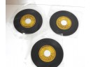 Lot Of 3 Original Sun 45rpm Vinyl Records Johnny Cash Jerry Lee Lewis Carl Perkins