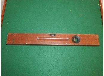 Old Wood & Brass Stanley No. 93 24 Inch Level
