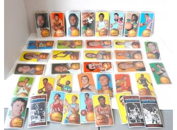 Huge Lot Of 1970-71 Topps Tall Boy Basketball Cards