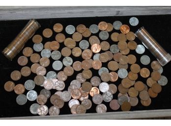 Large Estate Found US Coin Lincoln Wheat And Steel Penny Lot - Unsearched - No Tax On Coin Sales