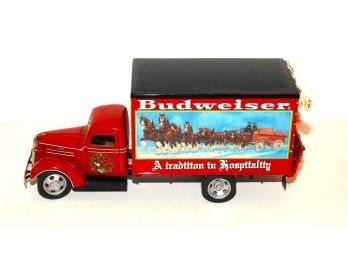 Large Franklin Mint 1930s Budweiser Clydesdale Diecast Delivery Truck