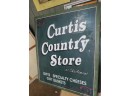 Curtis Country Store Charlemont MA Wood Sign 4ft