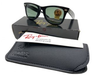 Unused, Ray Ban  Wayfarer L2008  With B & L 5022 Lents Sun Glasses.