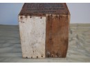 Early 1900's Standard Oil Company Of New York 'Gear Box' Oil Crate