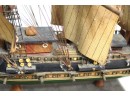 Wood Model Of 18th Century (Circa 1780) Fregat Espanola War Ship