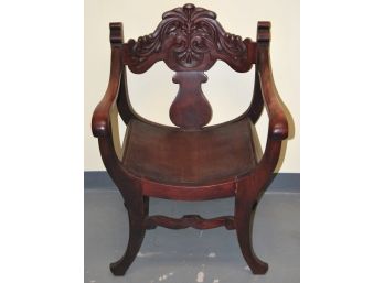 Mid To Late 1800's Photographer's Studio Chair