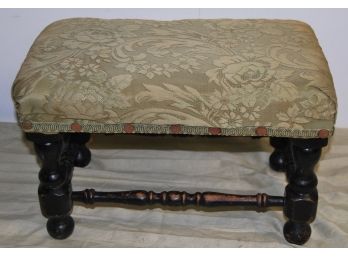 Early 1900's Upholstered Footstool