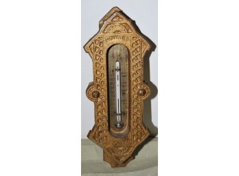 Patented 1890 Howard Heater Thermometer Top Of Heater Control Unit