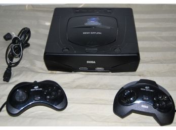 Sega Saturn Video Game System.
