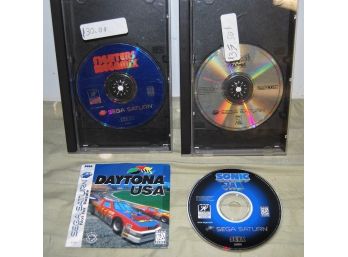 Lot Of Four Sega Saturn Games