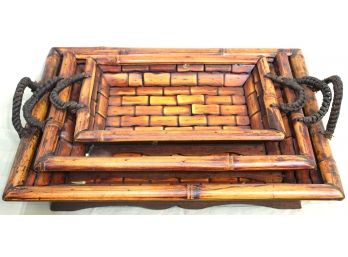 Vintage Stack Trays