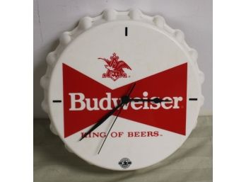 Plastic Budweiser Clock