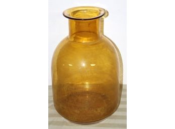 Vintage 1970s Amber Vase