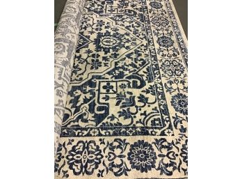 10 X 13 Safavieh Brentwood Area Rug, Navy And Light Grey