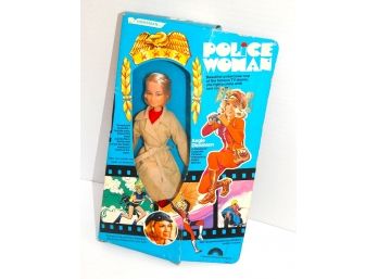 Police Woman Angie Dickinson 9' Doll 1976 Horsman With Original Box.