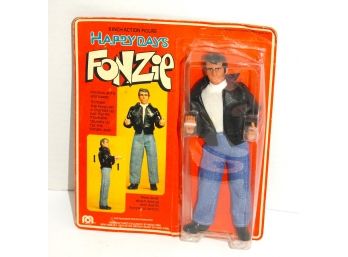1971 Mego Happy Days Fonzie Doll Toy  Action Figure In Original Package