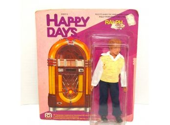 1976 Mego Happy Days Ralph Malph Toy Doll Action Figure In Original Package