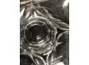 2pc Glass Punchbowl