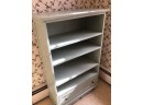 Sage Green Bookshelf With Storage Drawer