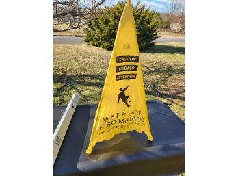 Pop Up Safety Cone With Storage Sleeve