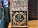 Jack Daniels Old Time Tennessee Whiskey Barrel Bark Clock  - Works A1