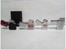 Six Vintage Lighters - 3  Zippo, Colibri ( Japan), Scripto, And Unmarked USA    C3