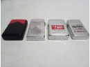 Six Vintage Lighters - 3  Zippo, Colibri ( Japan), Scripto, And Unmarked USA    C3