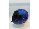 Metalic Blue Lazer Snowboard Helmet