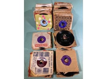 Large Collection Of Over 150 Records 45s