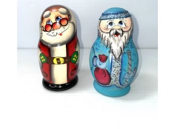 Russian Hand Painted Nesting Dolls