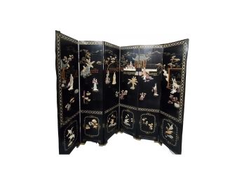 Japanese Decorated Room Divider