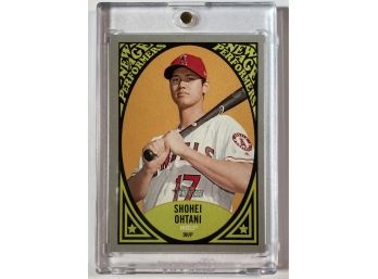 Shohei Ohtani 2019 Topps Heritage 'NEW AGE PERFORMERS' Rated Rookie