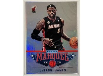 LeBron James 2012-13 Marquee Basketball