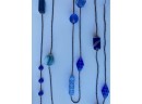 5 Vintage Glass Bead Necklaces