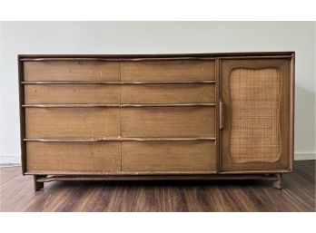 Hickory Mid Century Modern Long Dresser