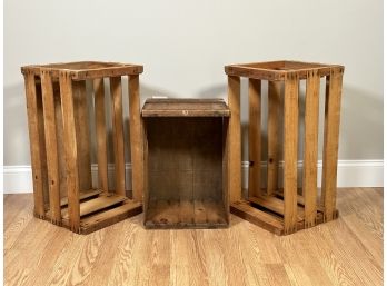 Very Cool Vintage Wooden Crates