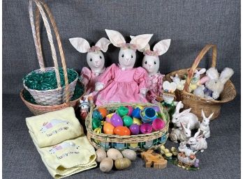 A Large Assortment Of Easter Decorations