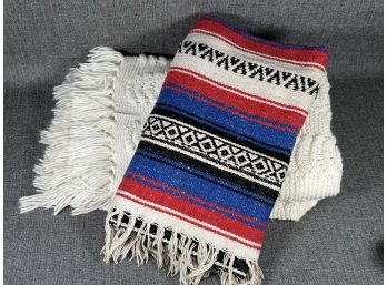 A Pair Of Throw Blankets