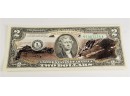 The Bradford Exchange Illustrated  Colorized  $2 Dollar Bill - Battle Of Midway