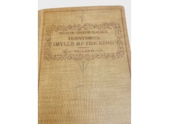 1904 Tennyson's Idylls Of The King - Antique Book By Alfred Tennyson