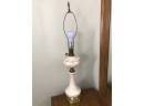 Mid Century Pink And Gold Table Lamp