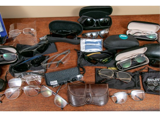 A Large Collection Of Eyewear