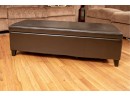 Leather Storage Bench - New With Tag