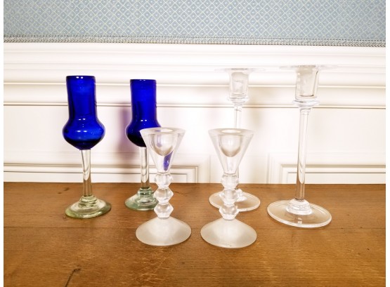 Baccarat, Steuben And More Candlesticks