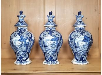 Collection Antique Delft Pottery By Jan Van Duijn