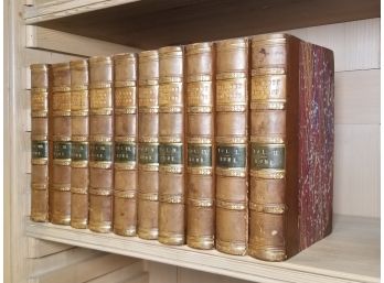 Antique 'History Of England,' Series By David Hume, 1803
