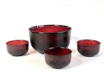 Cranberry Bowls