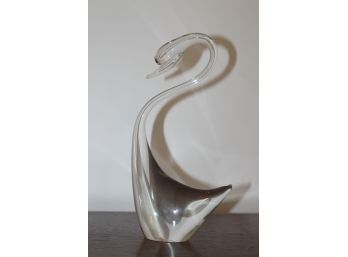 11' Crystal Decorative Swan By Holiday Imports
